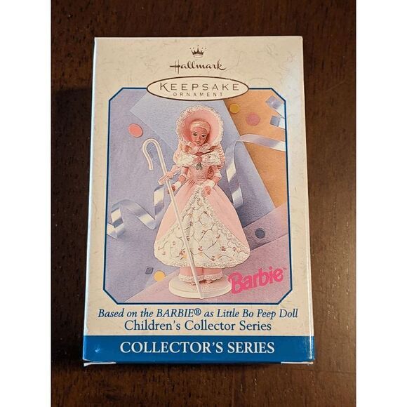 1998 HALLMARK KEEPSAKE ORNAMENT - BARBIE AS LITTLE BO PEEP - Picture 2 of 7